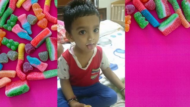 2 Years Old Baby Try To Find Cherry In  Cream Rolls! |  Cream Roll Delight!