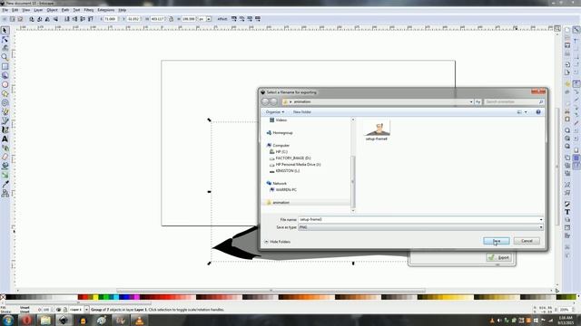 Inkscape to Setup Frames for Windows Movie Maker 2012 смотреть онлайн