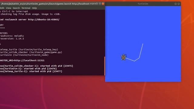 Using Turtlesim Game to Learn ROS Basics смотреть онлайн