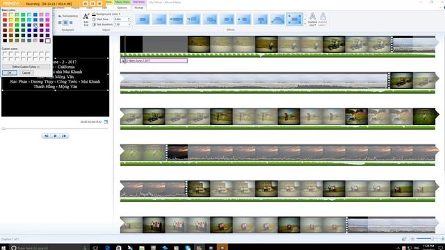 Beginning Class 2 (continue): make a video by window movie maker смотреть онлайн