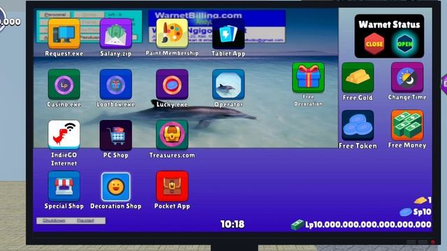 Warnet Life Hack/Cheat Lp+Sp+Gold (Root/Noroot) смотреть онлайн