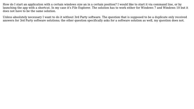 Unix & Linux: Start an application with a specific window size in a specified position смотреть онлайн