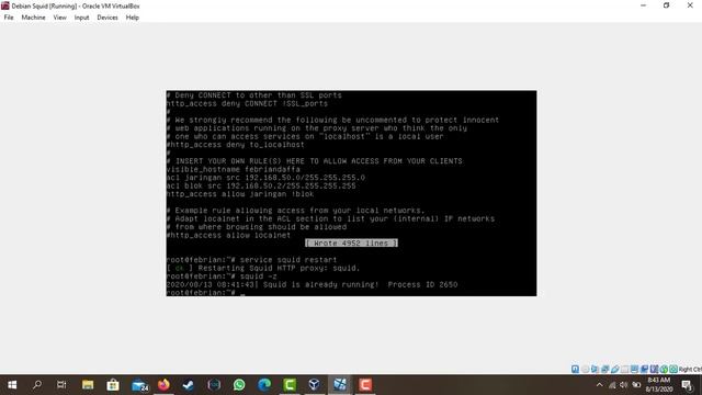 Konfigurasi Proxy dengan Squid di Debian смотреть онлайн