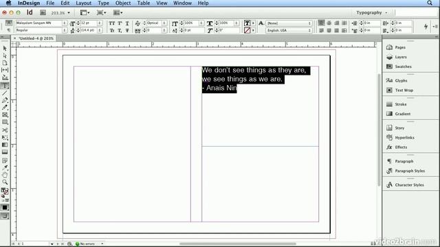 Creating and Formatting Text смотреть онлайн