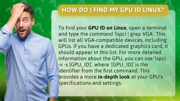 How do I find my GPU ID Linux?