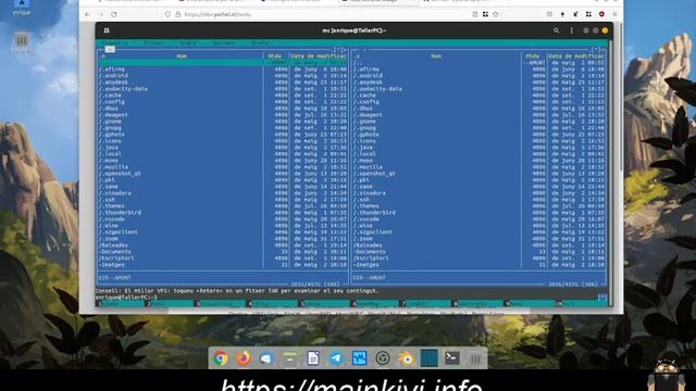 Taller Linux - Eines de terminal: ncdu, neofetch i mc смотреть онлайн