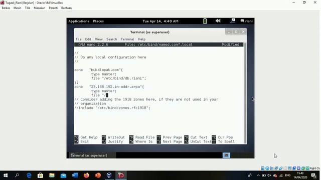 Tutorial Konfigurasi DNS Linux Debian смотреть онлайн