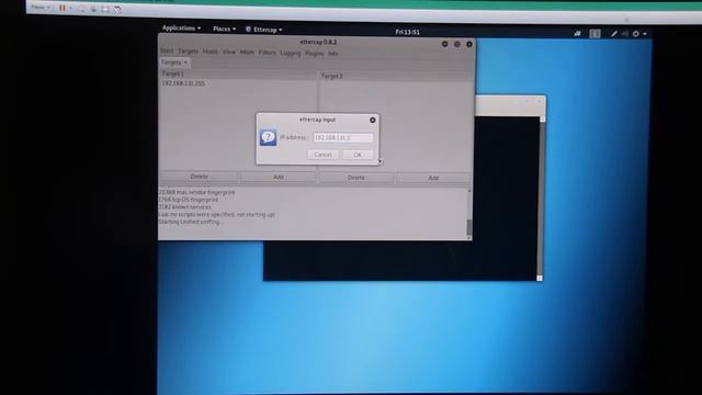 Monitoring PC Target Menggunakan Kali Linux(SAME NETWORK) смотреть онлайн