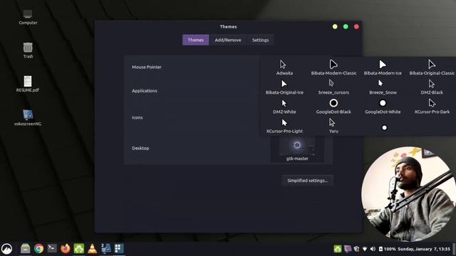Customize your mouse cursors☝ in linux PC | linux_Mint | Cinnamon Edition | in Hindi 🔥| смотреть онлайн