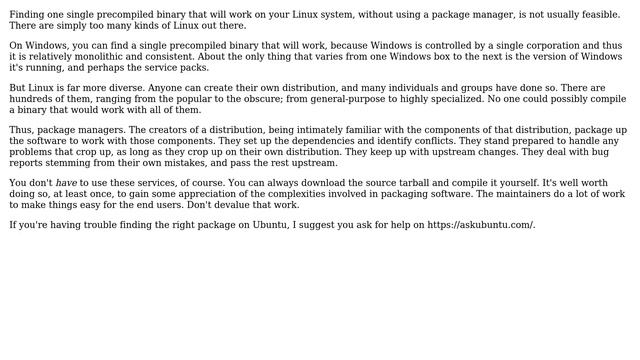 Why does Linux force package managers? (3 Solutions!!) смотреть онлайн
