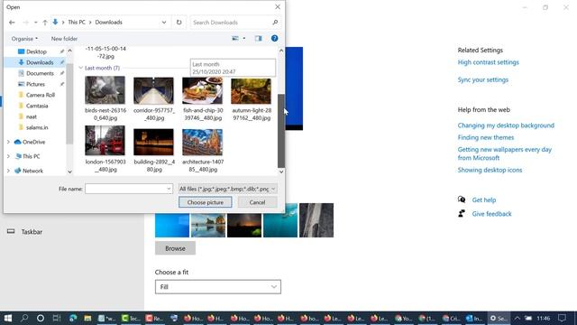 How to change desktop background image in Windows 10 - Tutorial смотреть онлайн