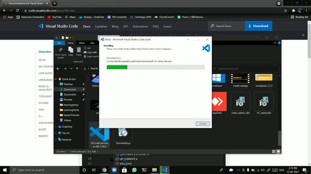 Install Visual Studio Code in Windows OS -- Easy Process смотреть онлайн