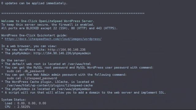 How Do I Disable OpenLiteSpeed Wizard (On SSH Login In A Droplet) | #programming смотреть онлайн