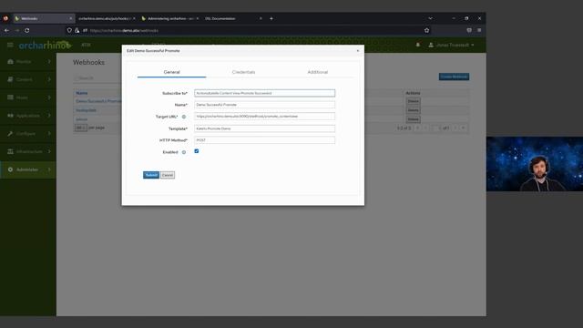 Triggering webhooks with orcharhino смотреть онлайн