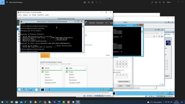 Enrutamiento LAN(RRAS) + Denegación DNS + DHCP #server2012 #dhcpserver #dnsserver смотреть онлайн