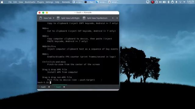 Mirorring HP Android ke Laptop Linux Slackware (scrcpy) смотреть онлайн
