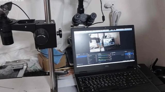 Installing UG webcam (12mm) on Industrial Microscope Objective Zoom Lens (C mount) & Ring Adapters смотреть онлайн