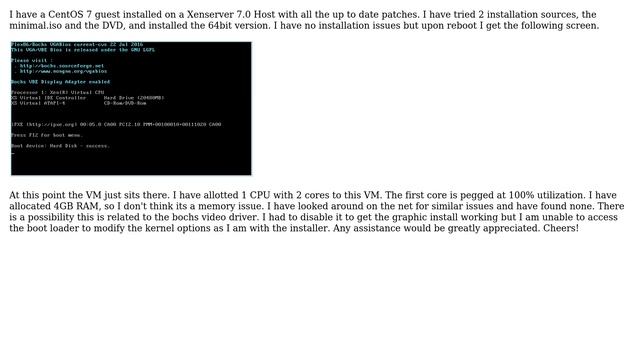 DevOps & SysAdmins: CentOS 7 guest fails to boot on Xenserver 7.0 смотреть онлайн