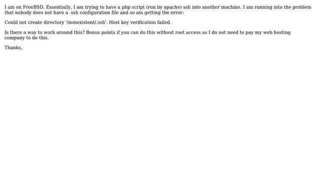 DevOps & SysAdmins: SSHing with the nobody user (3 Solutions!!) смотреть онлайн