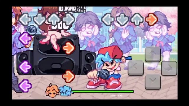 Senpai's Secret? + Voice Reveal. | Friday Night Funkin' #8 (Unofficial Android Port BETA). смотреть онлайн