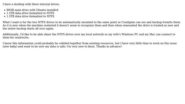 Ubuntu: Ubuntu as backup and file share смотреть онлайн