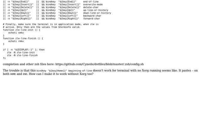 Unix & Linux: How to make HOME, END to work on terminal without X? смотреть онлайн