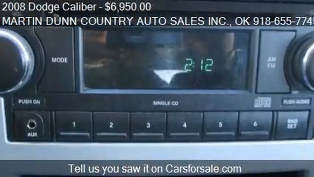 2008 Dodge Caliber SXT For Sale In POTEAU, OK 74953 At MARTI