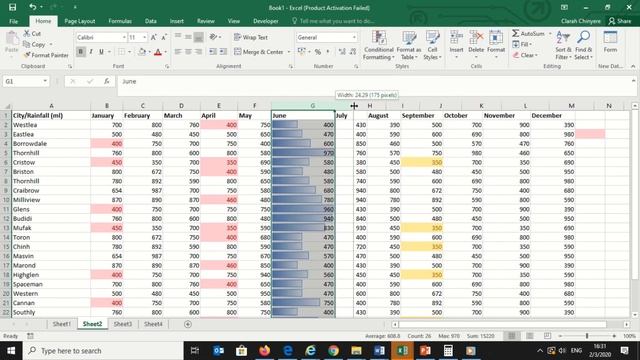 Conditional Formatting | Data Bars | Colour Scales | Icon Sets with MS Excel 2016 смотреть онлайн