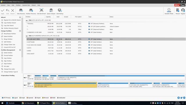 Chuyển dung lượng từ ổ D sang ổ C Windows 10/8/7 - Tăng dung lượng ổ C смотреть онлайн