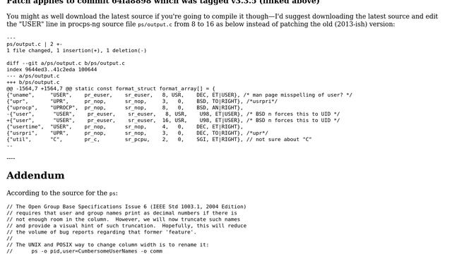 How can I increase the ps column width for column "user"? (3 Solutions!!) смотреть онлайн