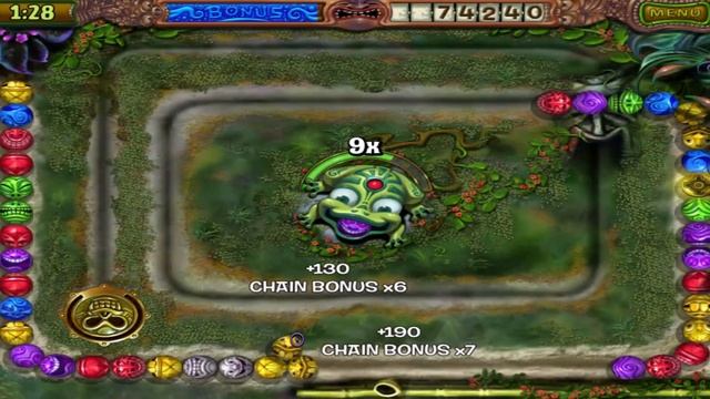 Zuma's Revenge! - Challenge (Medium) Rooster Rumble - Level 8 смотреть онлайн