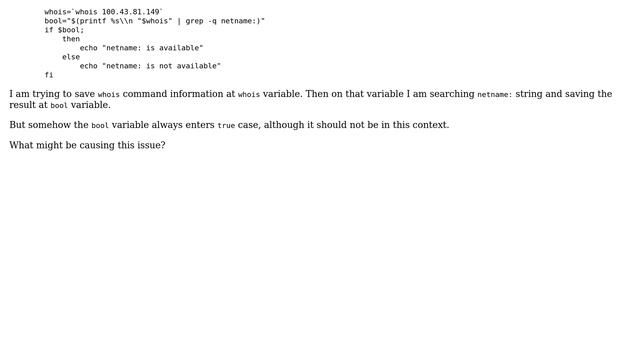 Unix & Linux: Boolean Issue for Grep смотреть онлайн