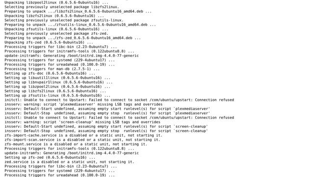Ubuntu: How do I get ZFS working after upgrade to 16.04? смотреть онлайн