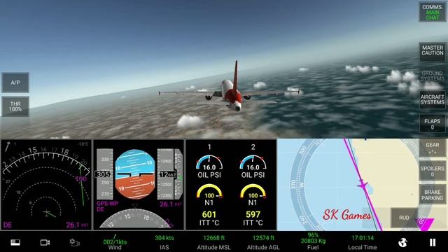 RFS - REAL FLIGHT SIMULATOR - AIR INDIA CALICUT (CCJ) to COCHIN (COK) FULL FLIGHT | AIRBUS A320-200 смотреть онлайн