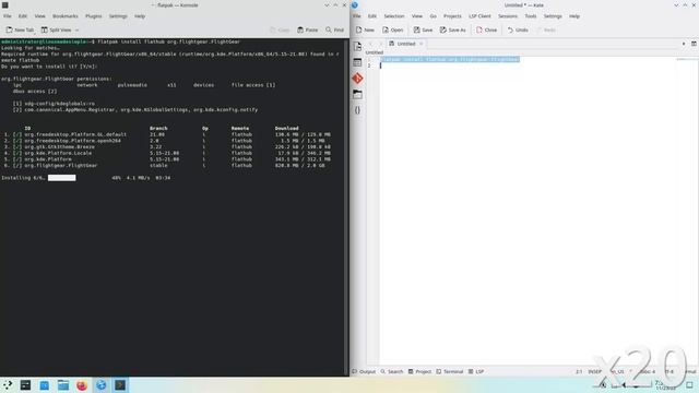 How to install FlightGear on KDE Neon смотреть онлайн