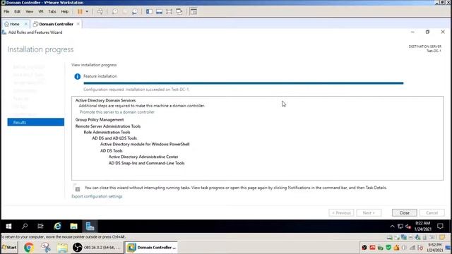 Windows 2019 - Configure Domain Controller смотреть онлайн