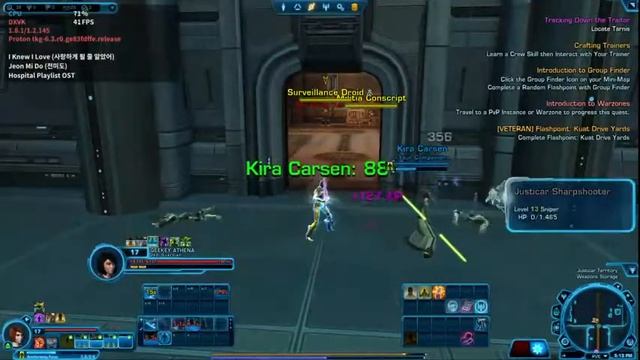 【Linux・Proton・DXVK】「just spending time on SWTOR」 смотреть онлайн