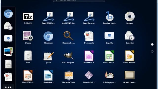 Bridge Linux 2013.11 Gnome Presentation смотреть онлайн