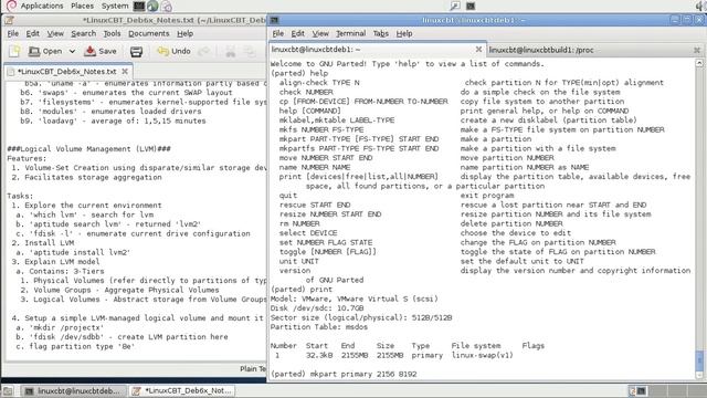 LCBT Deb6x 017 LVM Setup iZNN1SjD2w4 смотреть онлайн