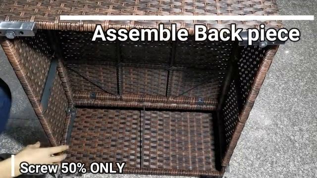 [DIMAR GARDEN]  Middle Seat Assembly [ASSEMBLY GUIDE]