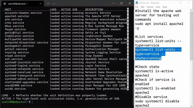 12. Working with services - Linux for Windows Admins смотреть онлайн