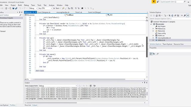 Dynamically Resizing Controls VB.NET смотреть онлайн
