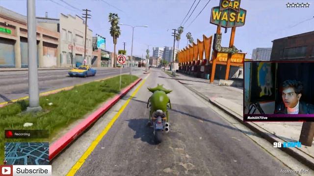 GTA 5 : Jack And Oggy Stealing @TheUK07Rider Ninja H2 (Gone Wrong) OGGY GOT Kidnaped in (HINDI) смотреть онлайн