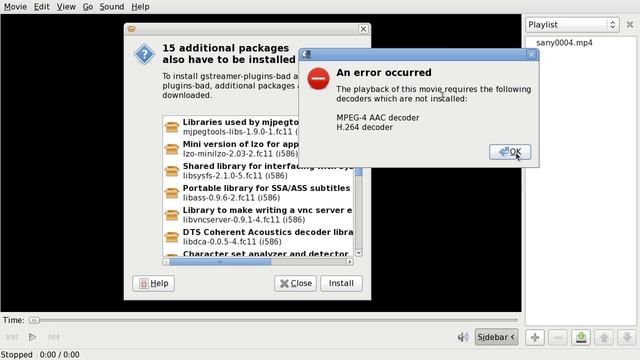 fedora11 and mp4 playback totem with mixed results смотреть онлайн