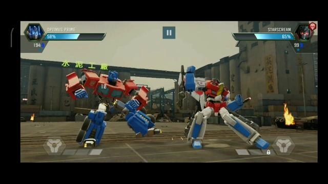 Optimus Prime v/s Starscream | Gameplay | Transformers смотреть онлайн