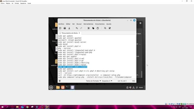 Instalación y configuración HTTPD PHP ,MYSQL Y COMPOSER (Linux Mint) смотреть онлайн