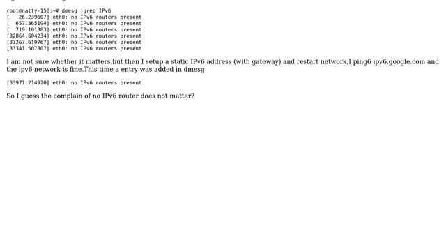 IPV6 auto configuration not working in Ubuntu Natty (2 Solutions!!) смотреть онлайн