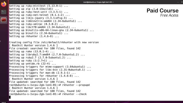 Scanning for Rootkits rkhunter and chkrootkit | Ethical Hacking full course | Class 14 смотреть онлайн