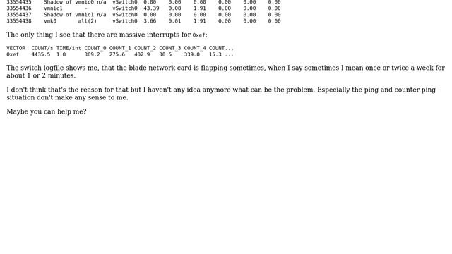Unix & Linux: VMWare vSphere packet loss смотреть онлайн