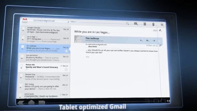 Gizmo - Android 3.0 Honeycomb First Look смотреть онлайн